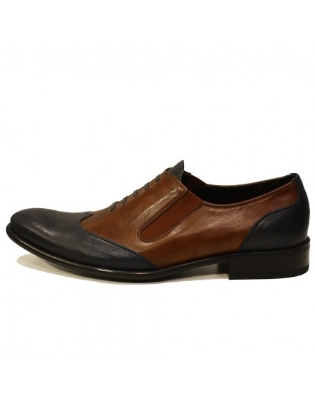 Shoes Mens Shoes Loafers & Slip Ons Handmade Men's Shoes Italian Leather Brown Modello Nigallo 