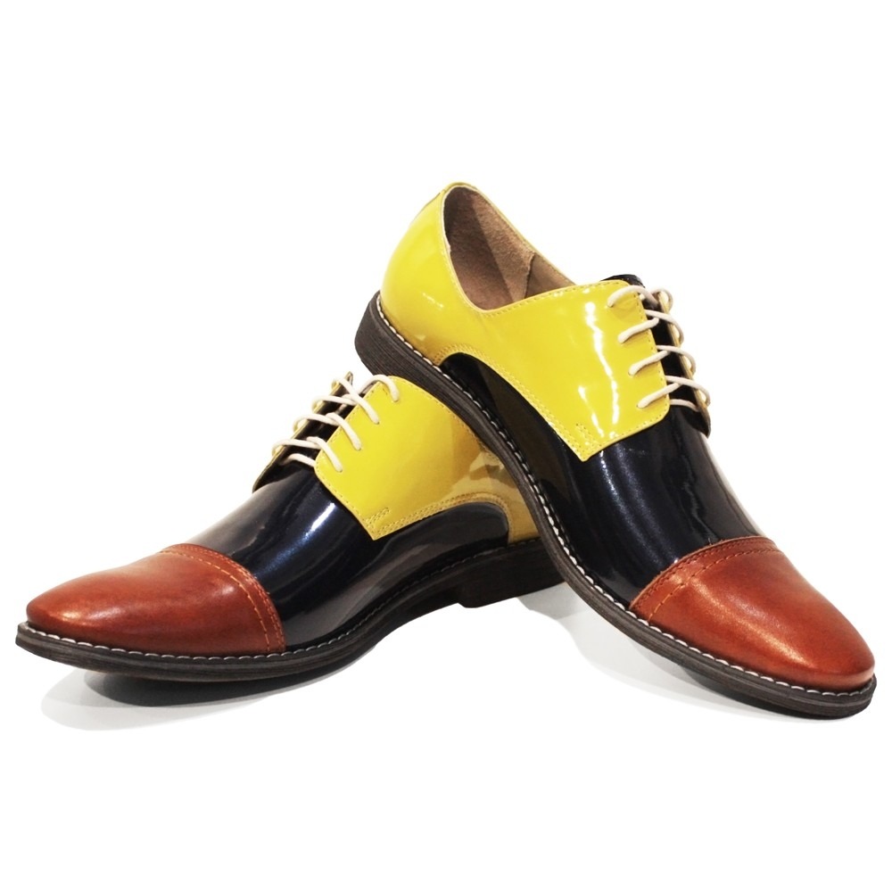 Schoenen Herenschoenen Oxfords & Wingtips Handmade Italiaanse Coloured Shoes Modello Catinno 