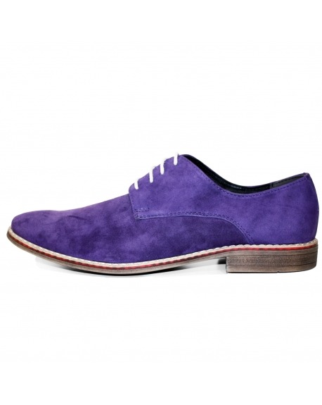 Modello Viollati - Classic Shoes - Handmade Colorful Italian Leather Shoes