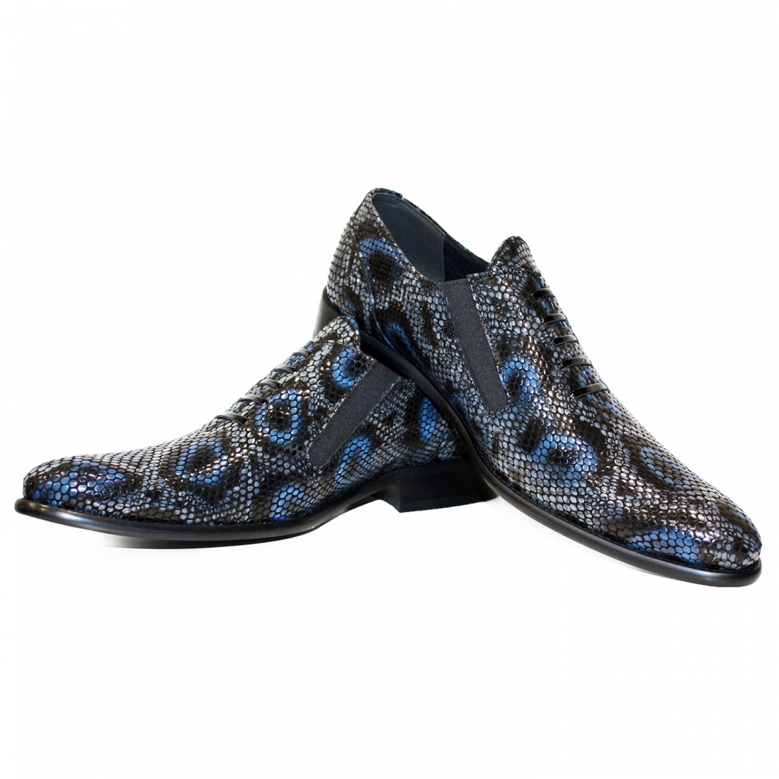 Modello Genoblo - Slipper - Handmade Colorful Italian Leather Shoes