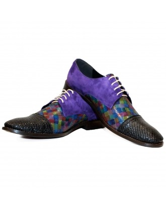 Modello Osklivello - クラシックシューズ - Handmade Colorful Italian Leather Shoes