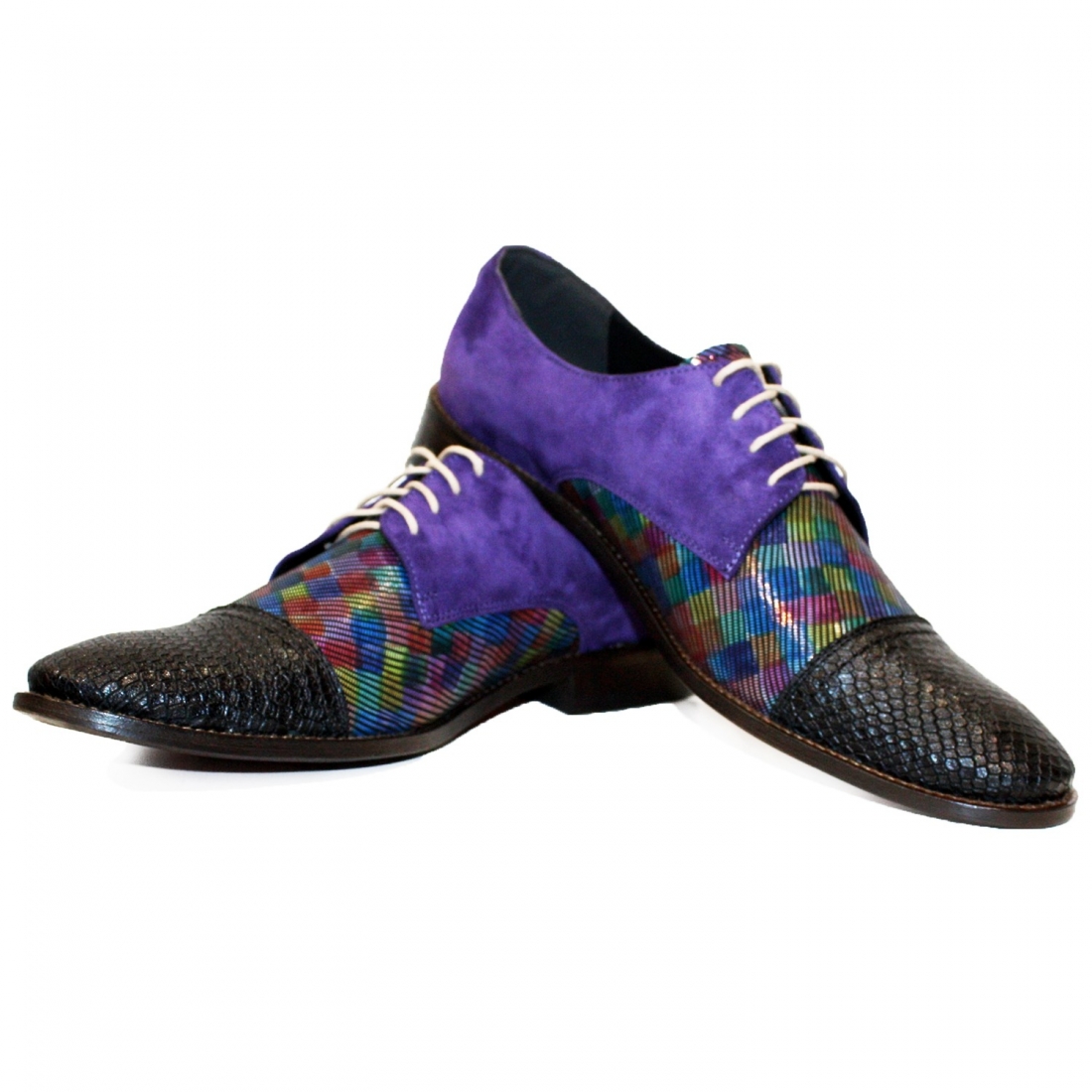Modello Osklivello - Классическая обувь - Handmade Colorful Italian Leather Shoes