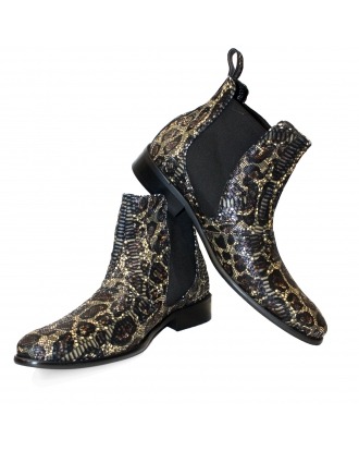 Modello Pumtello - Chelsea Boots - Handmade Colorful Italian Leather Shoes