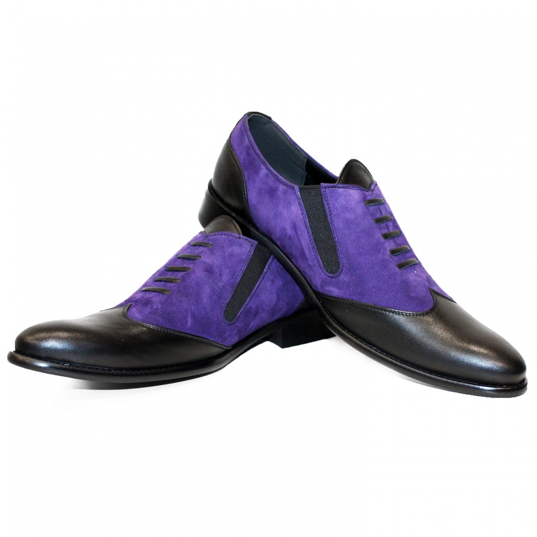 Modello Bamaro - Zapatillas Sin Cordones - Handmade Colorful Italian Leather Shoes