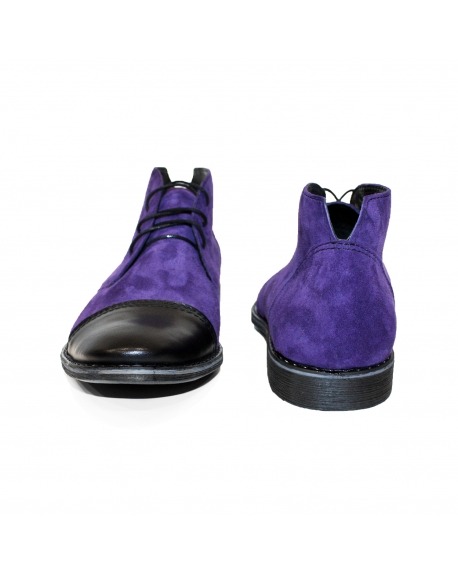 Modello Vilgero - Desert Boots - Handmade Colorful Italian Leather Shoes
