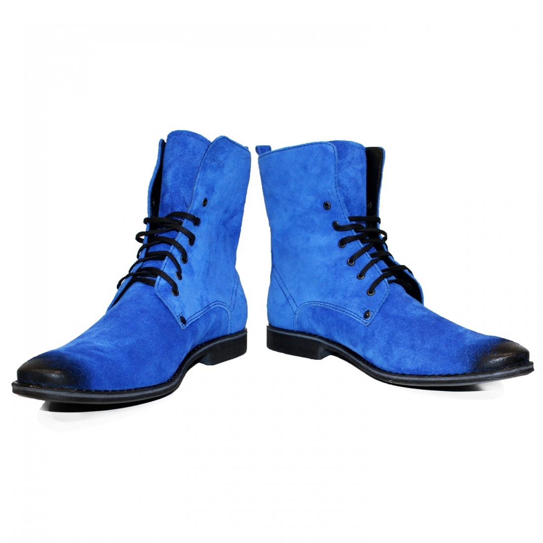 Modello Domatetto - Botas Altas - Handmade Colorful Italian Leather Shoes