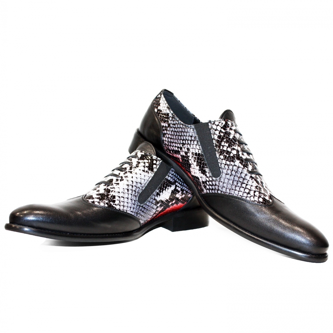 Modello Triumpherro - Zapatillas Sin Cordones - Handmade Colorful Italian Leather Shoes