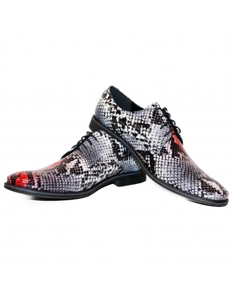 Modello Nobello - Schnürer - Handmade Colorful Italian Leather Shoes