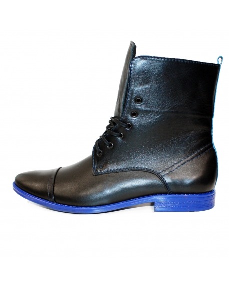 Modello Lomatetto - Wysokie Buty - Handmade Colorful Italian Leather Shoes