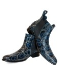 Modello Bevenerro - Chelsea Boots - Handmade Colorful Italian Leather Shoes