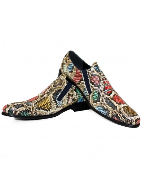 Modello Vabetto - モカシン／デッキシューズ - Handmade Colorful Italian Leather Shoes