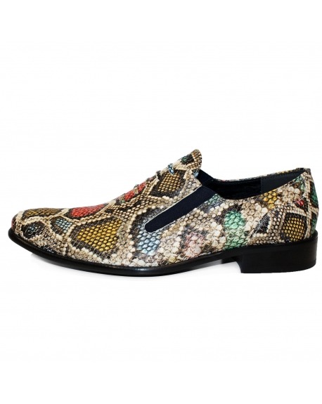 Modello Vabetto - モカシン／デッキシューズ - Handmade Colorful Italian Leather Shoes