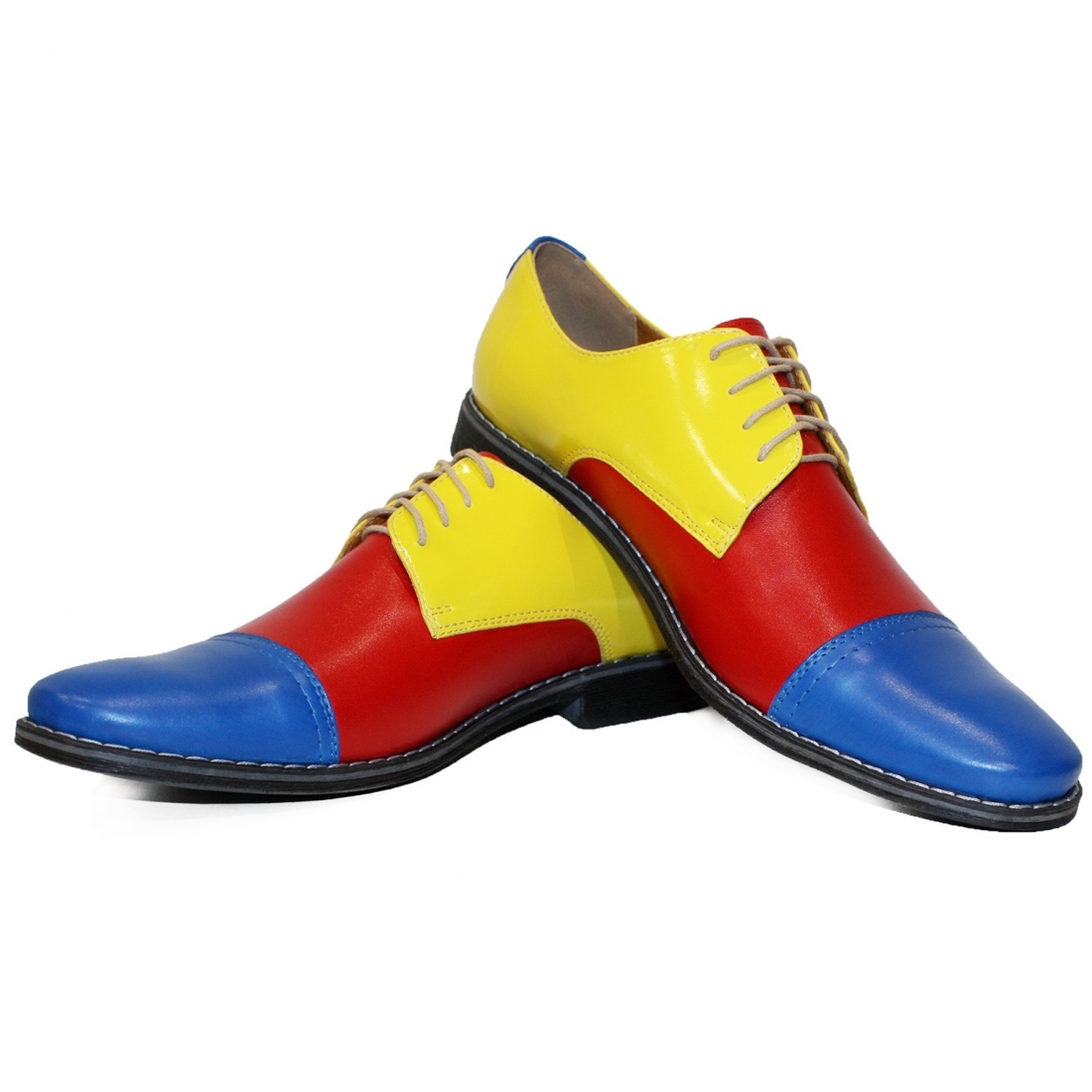 Modello Funnero - Classic Shoes - Handmade Colorful Italian Leather Shoes