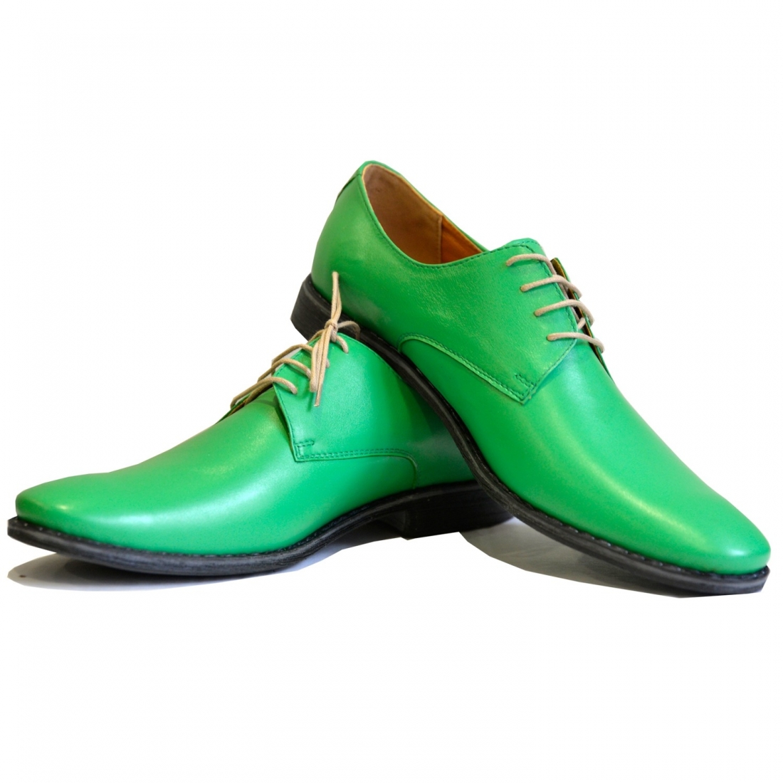 Modello Greanero - Schnürer - Handmade Colorful Italian Leather Shoes