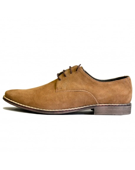 Modello Brunerro - Scarpe Classiche - Handmade Colorful Italian Leather Shoes