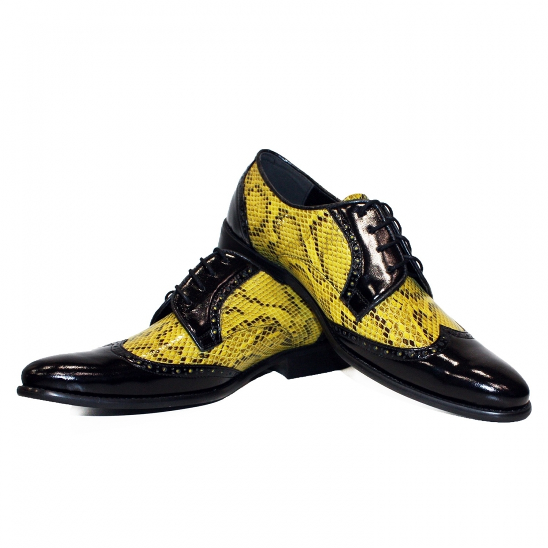 Modello Arkello - Buty WingTip - Handmade Colorful Italian Leather Shoes