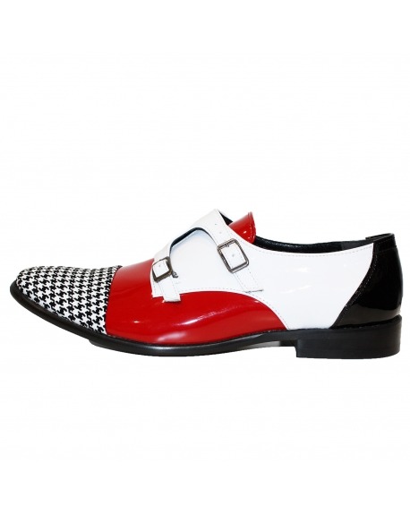 Modello Typaga - Обувь Monk - Handmade Colorful Italian Leather Shoes