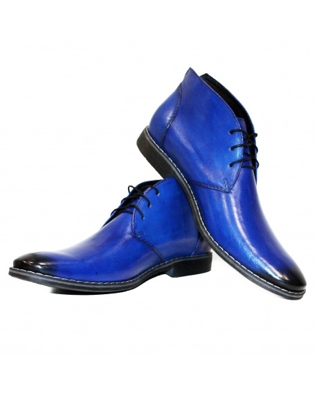 Modello Rexasso - Chukka Boots - Handmade Colorful Italian Leather Shoes