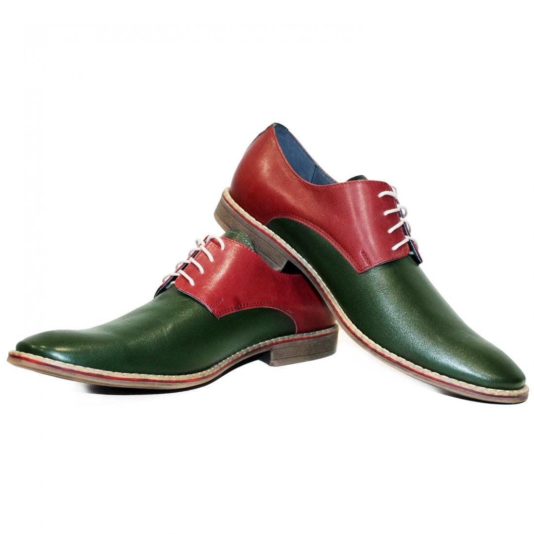 Modello Huterso - Zapatos Clásicos - Handmade Colorful Italian Leather Shoes
