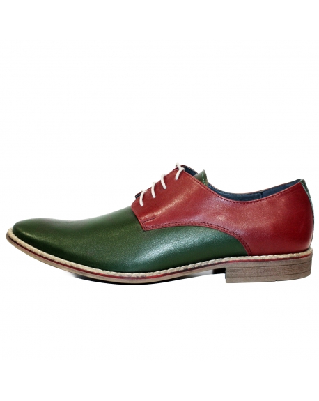Modello Huterso - Schnürer - Handmade Colorful Italian Leather Shoes
