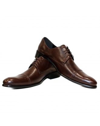 Modello Kutersho - Classic Shoes - Handmade Colorful Italian Leather Shoes