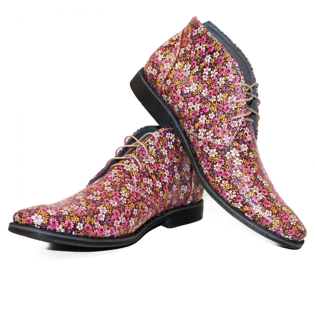 Modello Floretto - Chukka Boots - Handmade Colorful Italian Leather Shoes