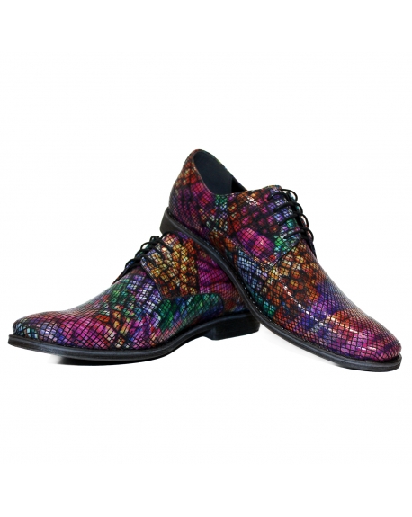 Modello Sireno - Classic Shoes - Handmade Colorful Italian Leather Shoes