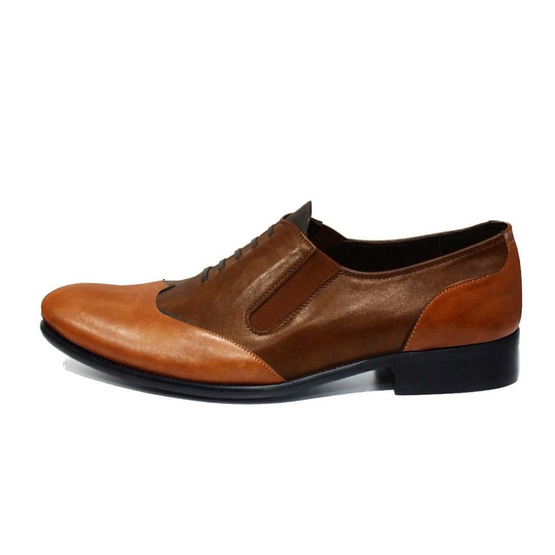 Modello Konello - Zapatillas Sin Cordones - Handmade Colorful Italian Leather Shoes
