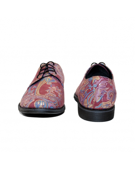 Modello Tapetto - Zapatos Clásicos - Handmade Colorful Italian Leather Shoes