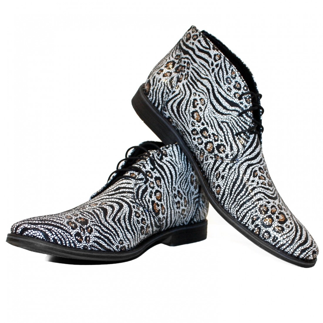 Modello Savanno - Chukka Boots - Handmade Colorful Italian Leather Shoes