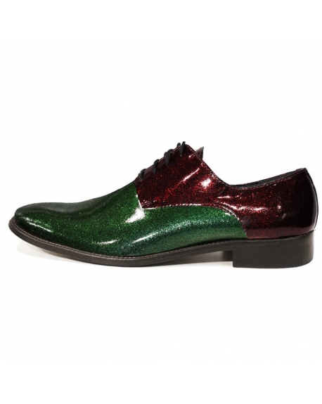 Modello Luccichio - Schnürer - Handmade Colorful Italian Leather Shoes
