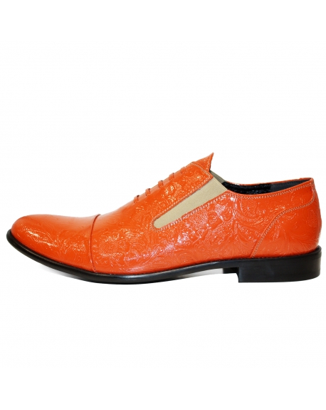 Modello Aranccio - モカシン／デッキシューズ - Handmade Colorful Italian Leather Shoes