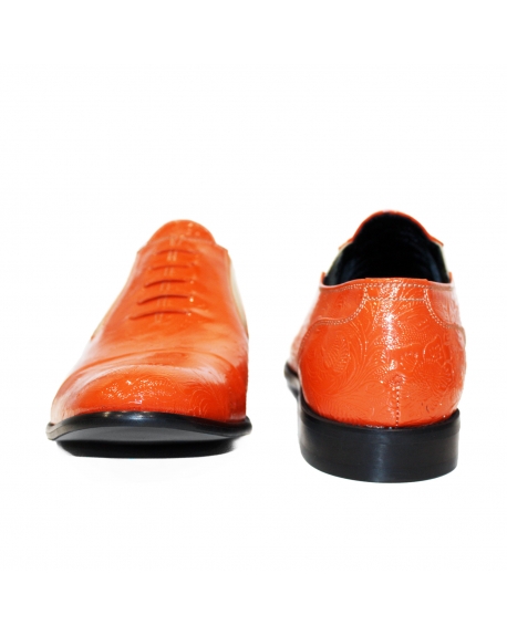 Modello Aranccio - Лодочки и слайды - Handmade Colorful Italian Leather Shoes