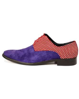 Modello Puntitto - Classic Shoes - Handmade Colorful Italian Leather Shoes