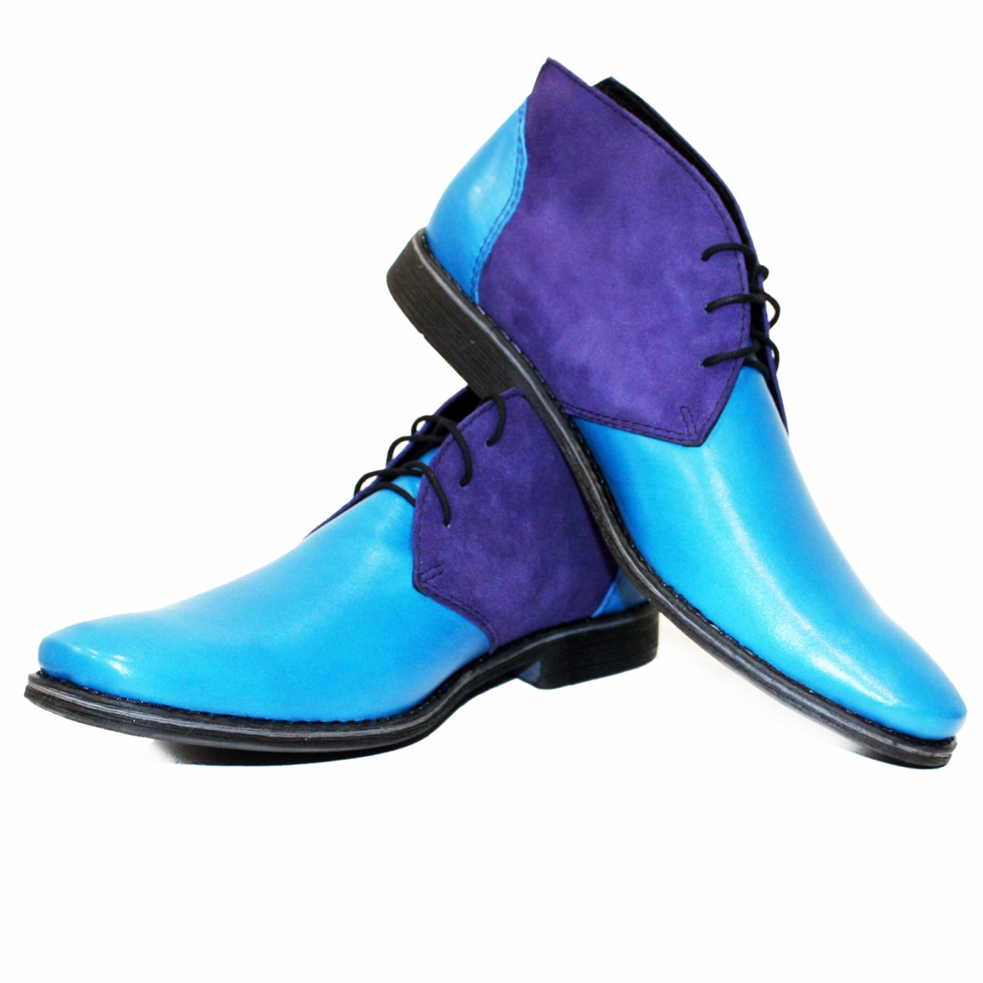 Modello Freddero -  Chukka Stiefel - Handmade Colorful Italian Leather Shoes