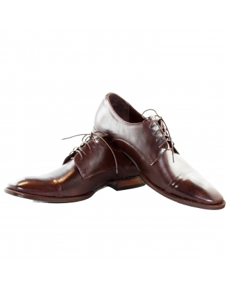 Modello Cognacello - Classic Shoes - Handmade Colorful Italian Leather Shoes