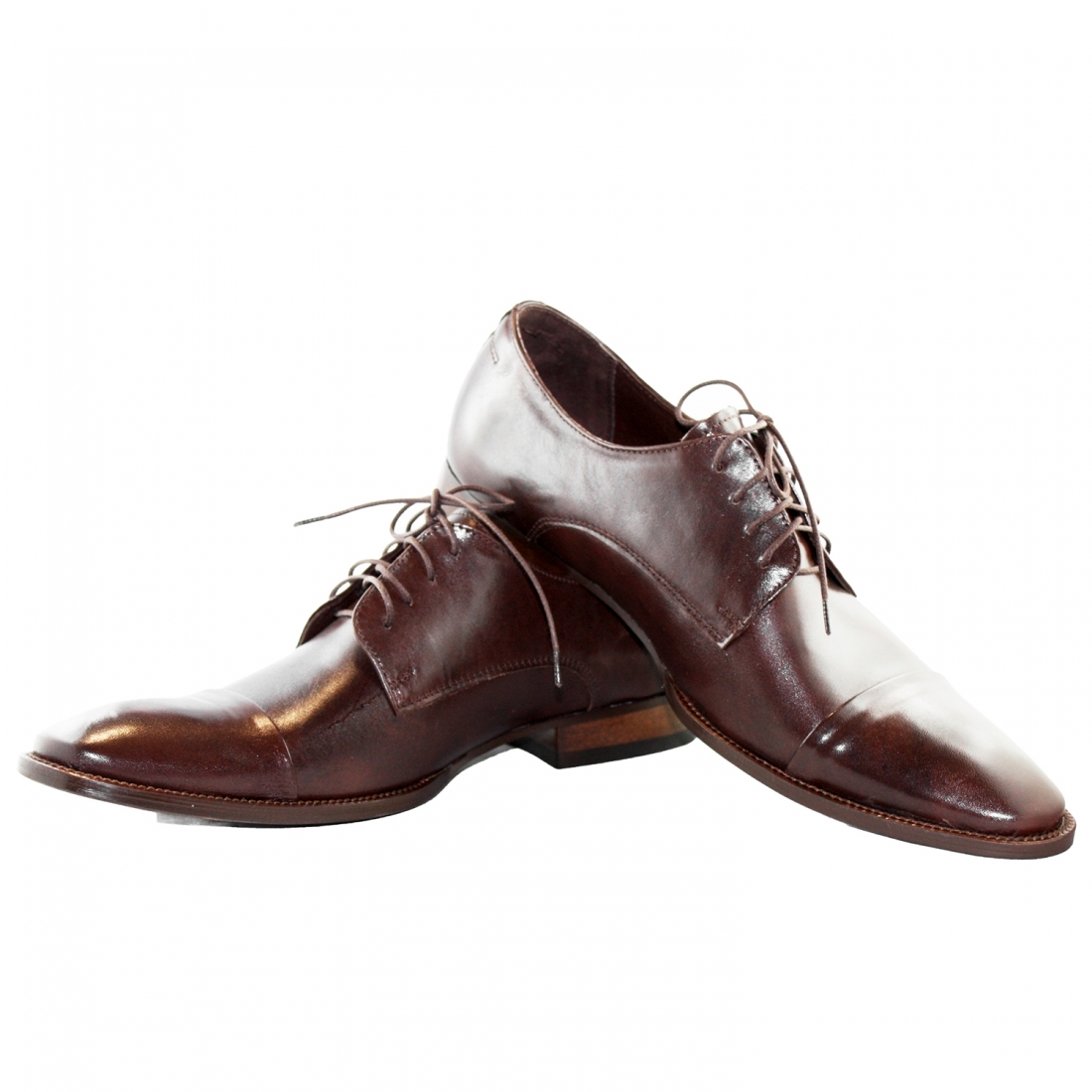 Modello Cognacello - Chaussure Classique - Handmade Colorful Italian Leather Shoes