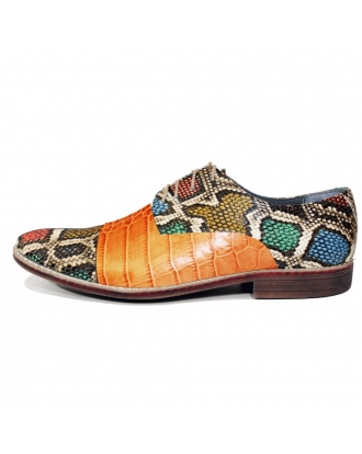 Modello Gadello - Classic Shoes - Handmade Colorful Italian Leather Shoes