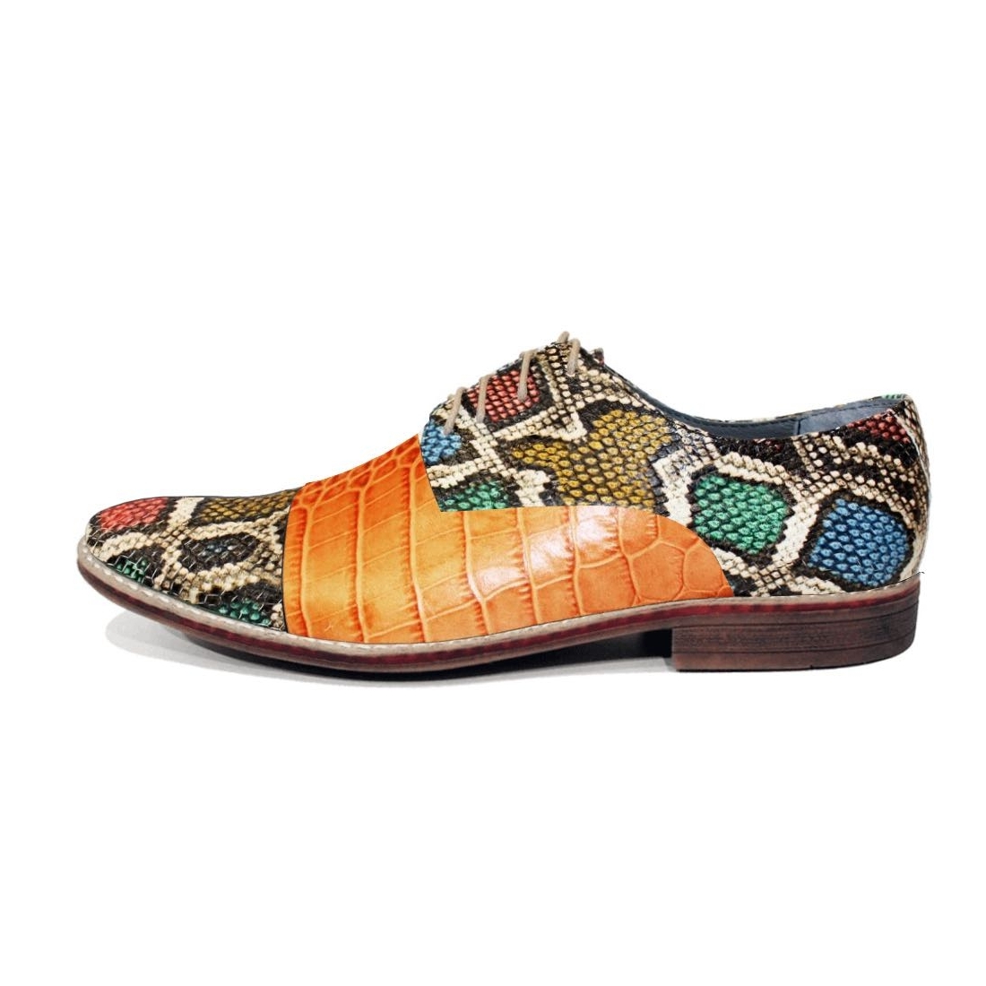 Modello Gadello - Классическая обувь - Handmade Colorful Italian Leather Shoes