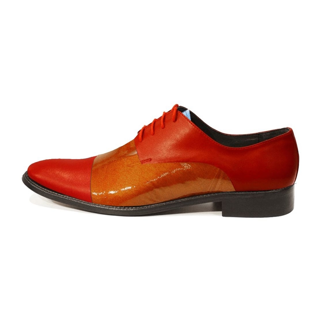 Modello Teterro - Scarpe Classiche - Handmade Colorful Italian Leather Shoes