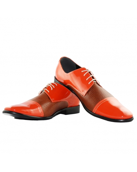 Modello Soterone - Schnürer - Handmade Colorful Italian Leather Shoes