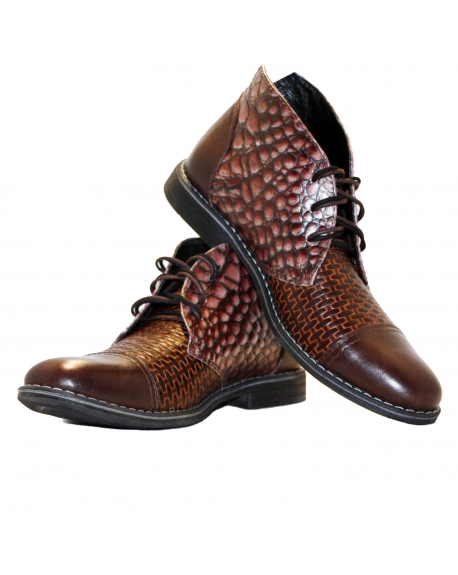 copy of Modello Orevillo - Chukka Botas - Handmade Colorful Italian Leather Shoes